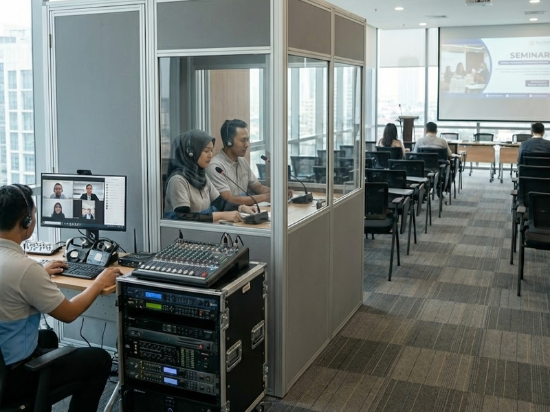 Juru Bahasa Simultan & Peralatan