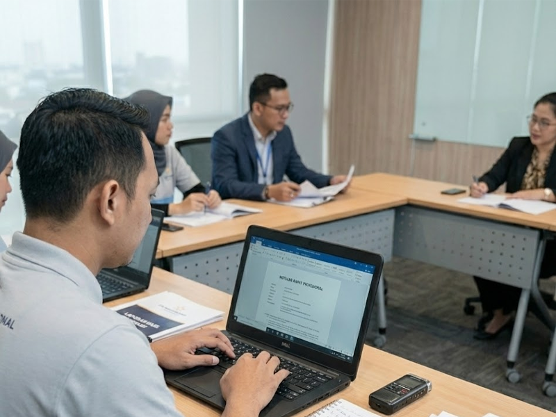 Pencatatan Profesional (Notulensi)