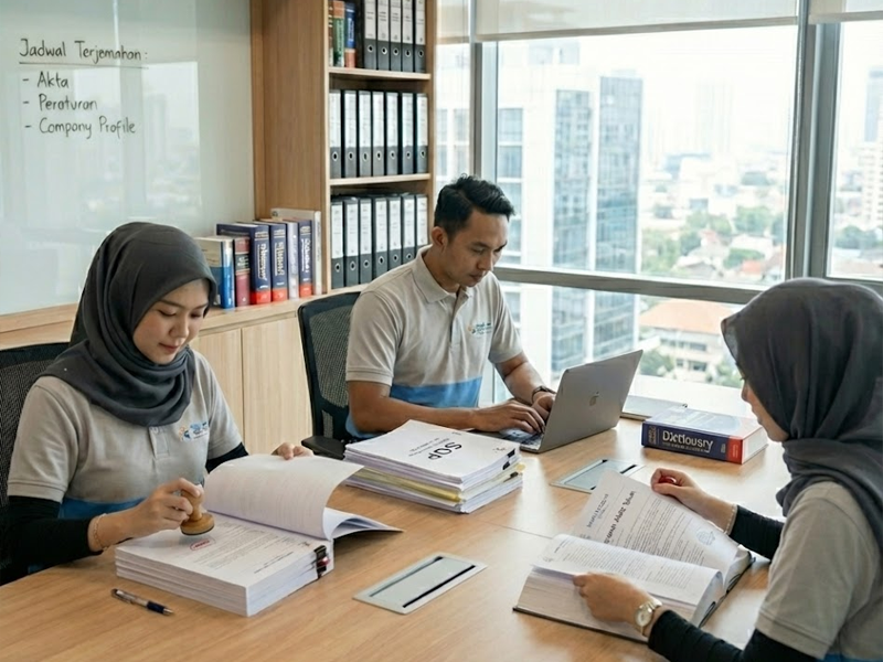 Penerjemahan Dokumen & Tersumpah